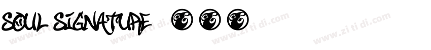 Soul Signature字体转换